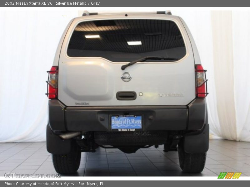 Silver Ice Metallic / Gray 2003 Nissan Xterra XE V6