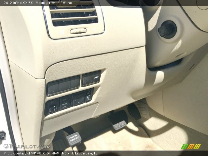 Moonlight White / Wheat 2012 Infiniti QX 56