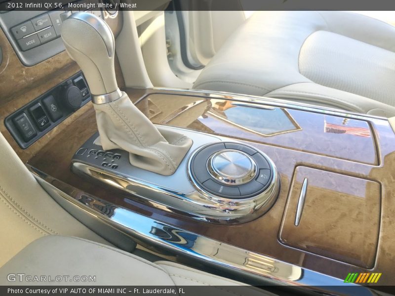 Moonlight White / Wheat 2012 Infiniti QX 56