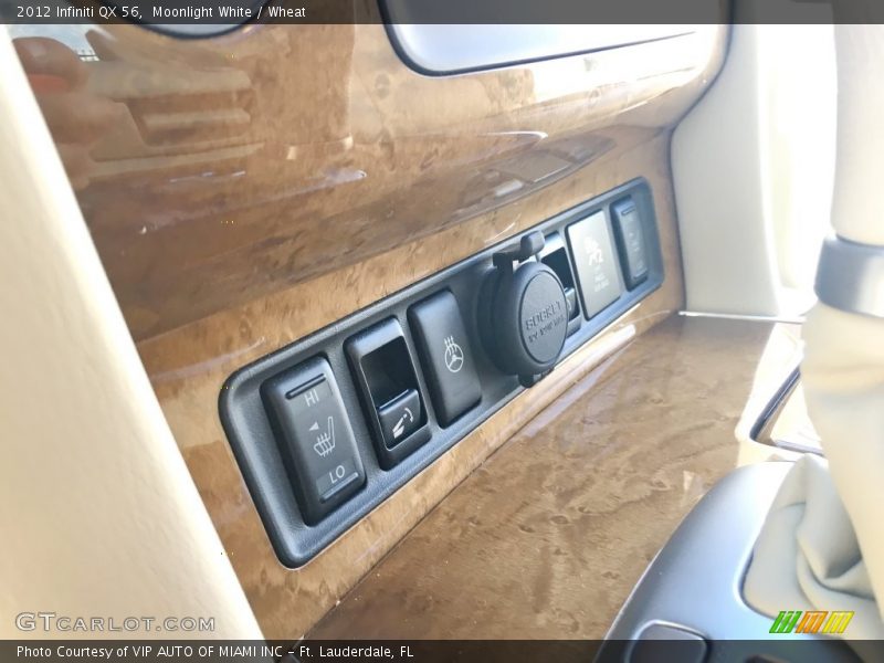 Moonlight White / Wheat 2012 Infiniti QX 56