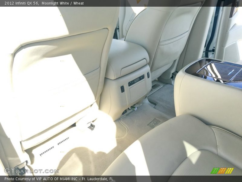 Moonlight White / Wheat 2012 Infiniti QX 56