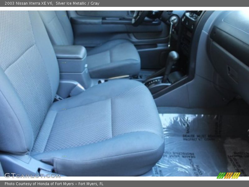 Silver Ice Metallic / Gray 2003 Nissan Xterra XE V6