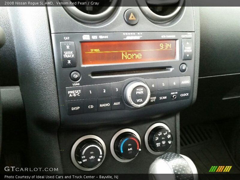 Venom Red Pearl / Gray 2008 Nissan Rogue SL AWD