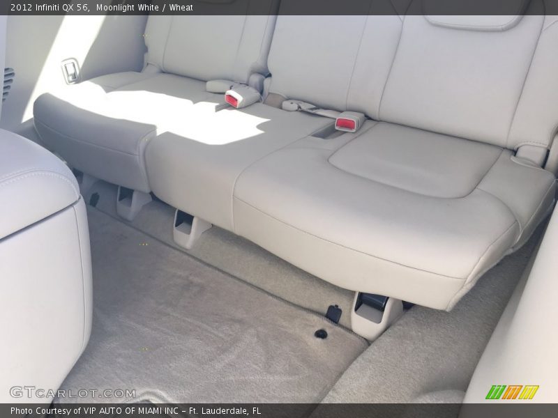 Moonlight White / Wheat 2012 Infiniti QX 56