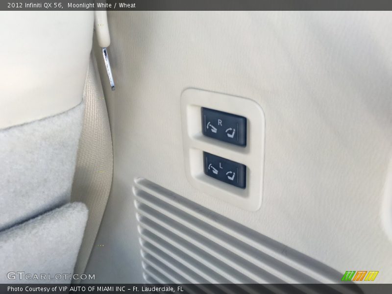 Moonlight White / Wheat 2012 Infiniti QX 56
