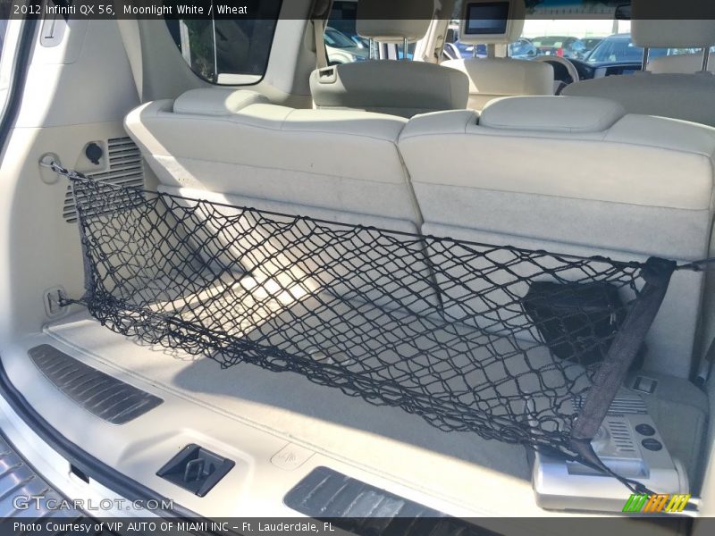 Moonlight White / Wheat 2012 Infiniti QX 56
