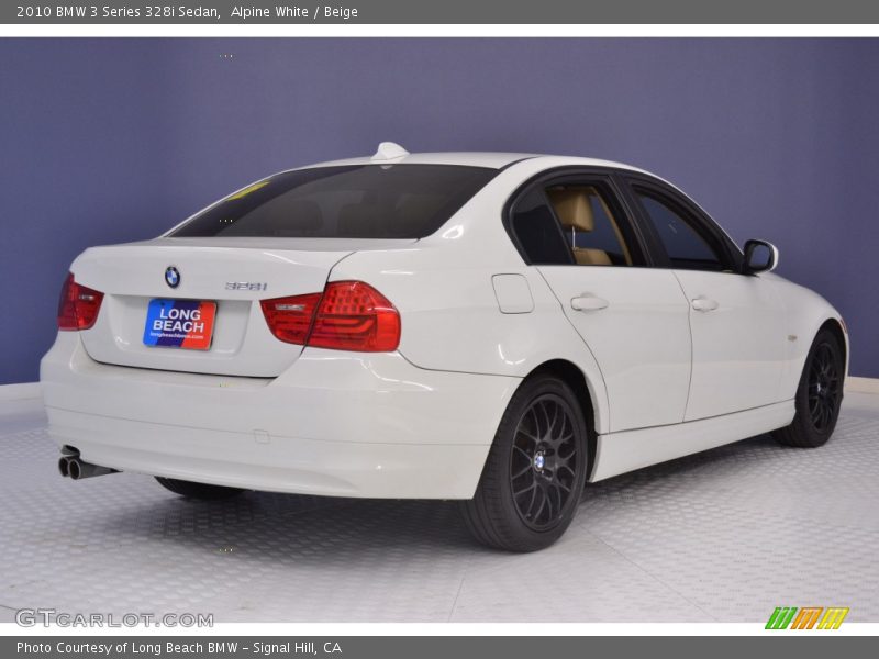 Alpine White / Beige 2010 BMW 3 Series 328i Sedan
