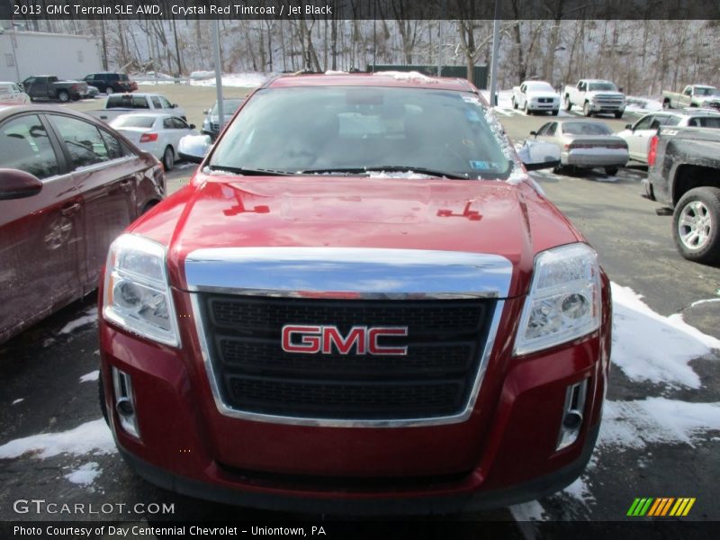 Crystal Red Tintcoat / Jet Black 2013 GMC Terrain SLE AWD