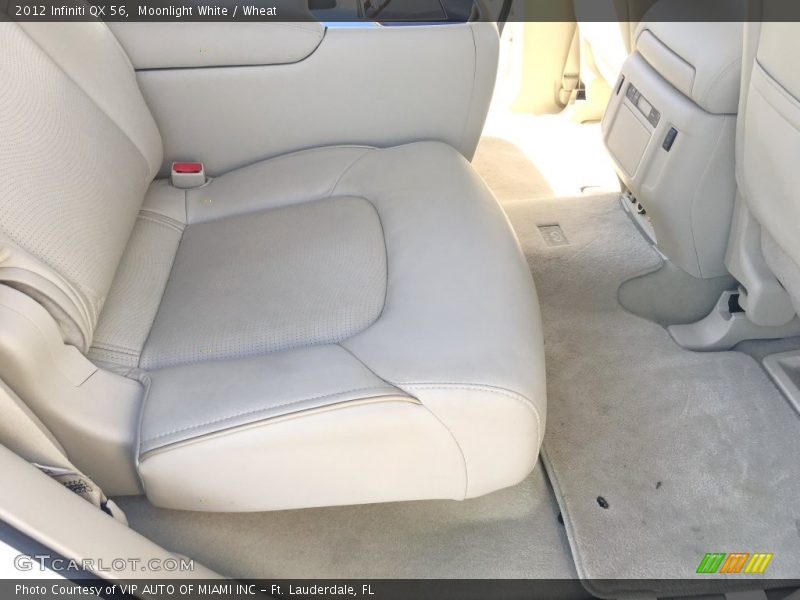 Moonlight White / Wheat 2012 Infiniti QX 56