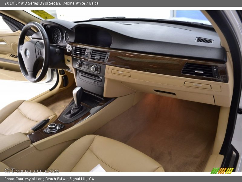 Alpine White / Beige 2010 BMW 3 Series 328i Sedan