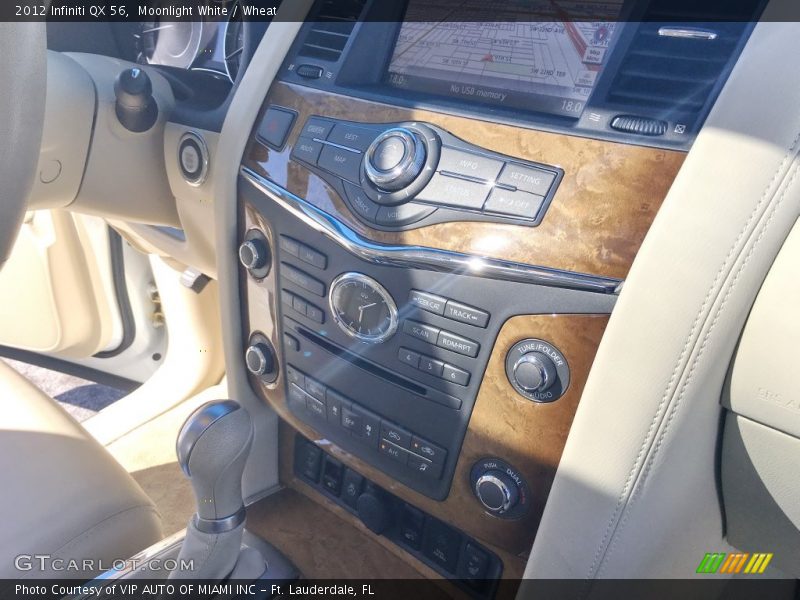Moonlight White / Wheat 2012 Infiniti QX 56