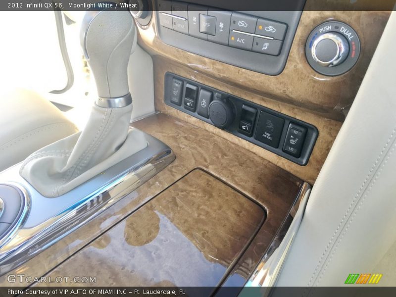 Moonlight White / Wheat 2012 Infiniti QX 56