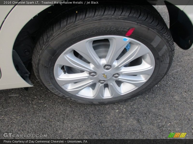 Toasted Marshmallow Metallic / Jet Black 2016 Chevrolet Spark LT