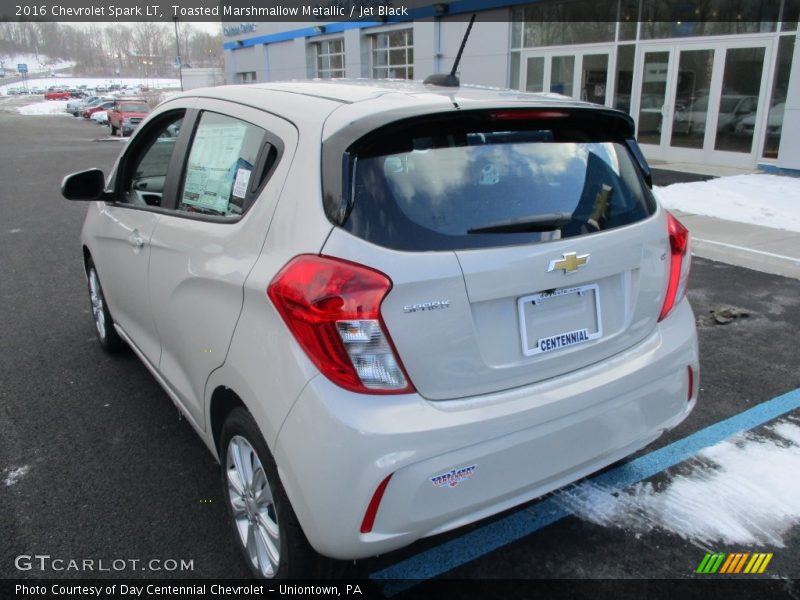 Toasted Marshmallow Metallic / Jet Black 2016 Chevrolet Spark LT
