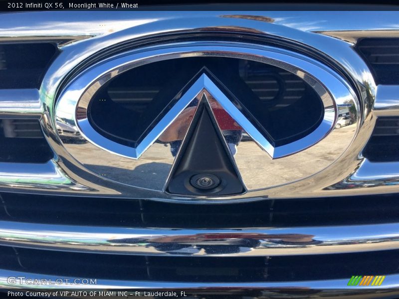 Moonlight White / Wheat 2012 Infiniti QX 56