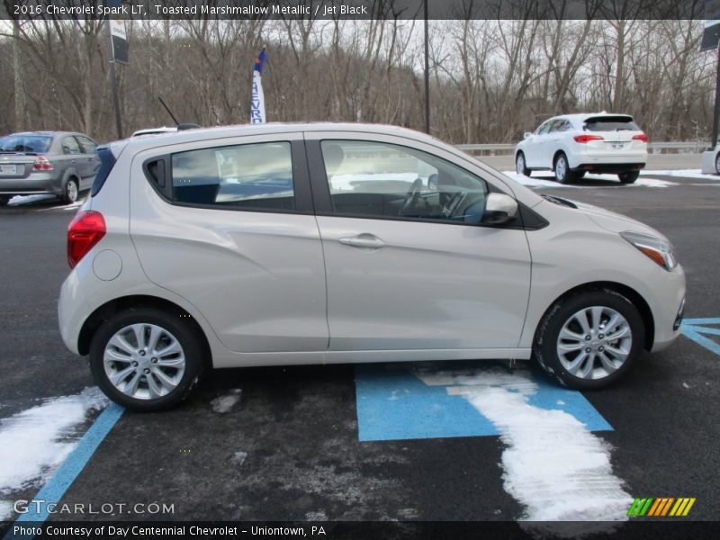 Toasted Marshmallow Metallic / Jet Black 2016 Chevrolet Spark LT