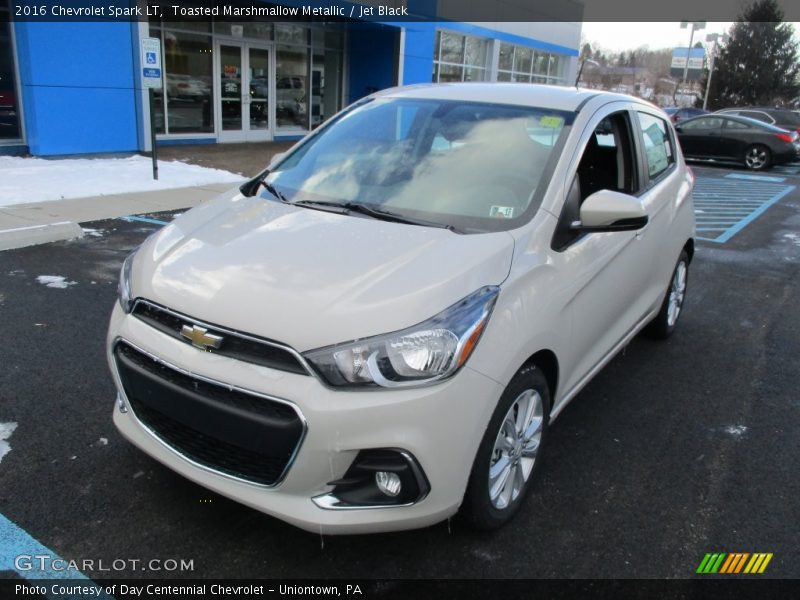 Toasted Marshmallow Metallic / Jet Black 2016 Chevrolet Spark LT