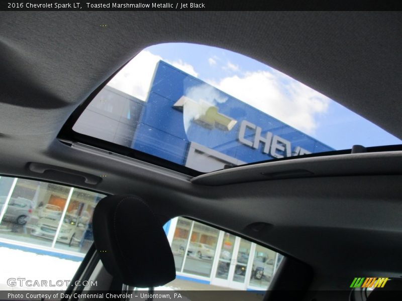 Toasted Marshmallow Metallic / Jet Black 2016 Chevrolet Spark LT