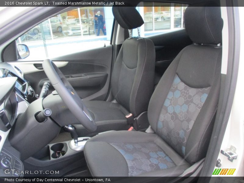 Toasted Marshmallow Metallic / Jet Black 2016 Chevrolet Spark LT