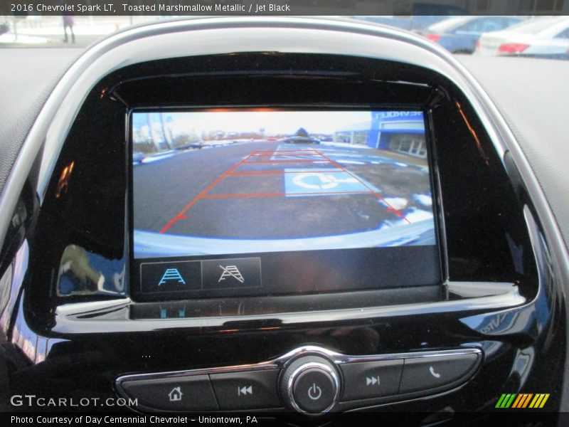 Toasted Marshmallow Metallic / Jet Black 2016 Chevrolet Spark LT