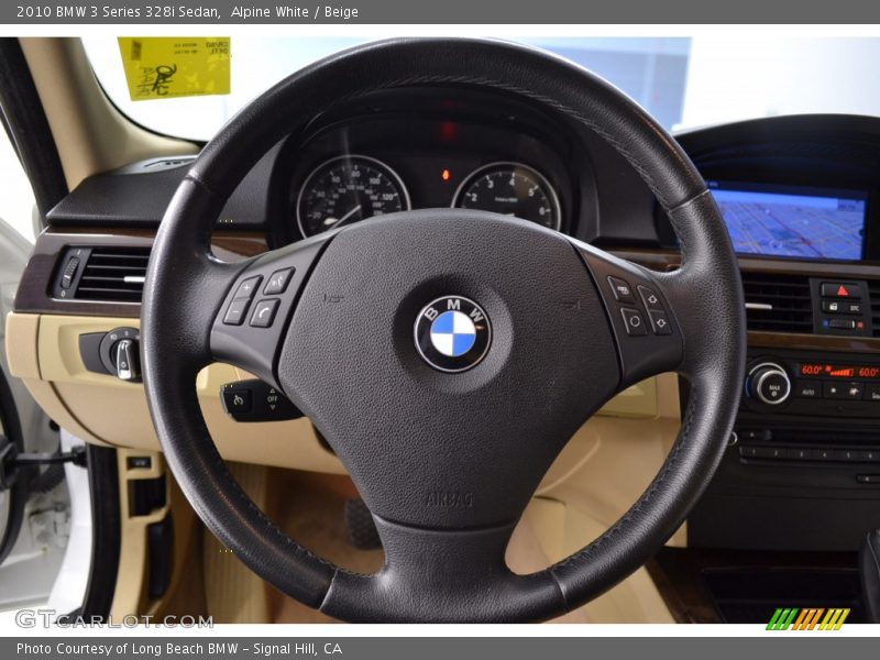 Alpine White / Beige 2010 BMW 3 Series 328i Sedan