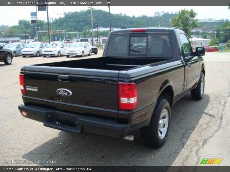Black / Medium Dark Flint 2007 Ford Ranger XLT Regular Cab