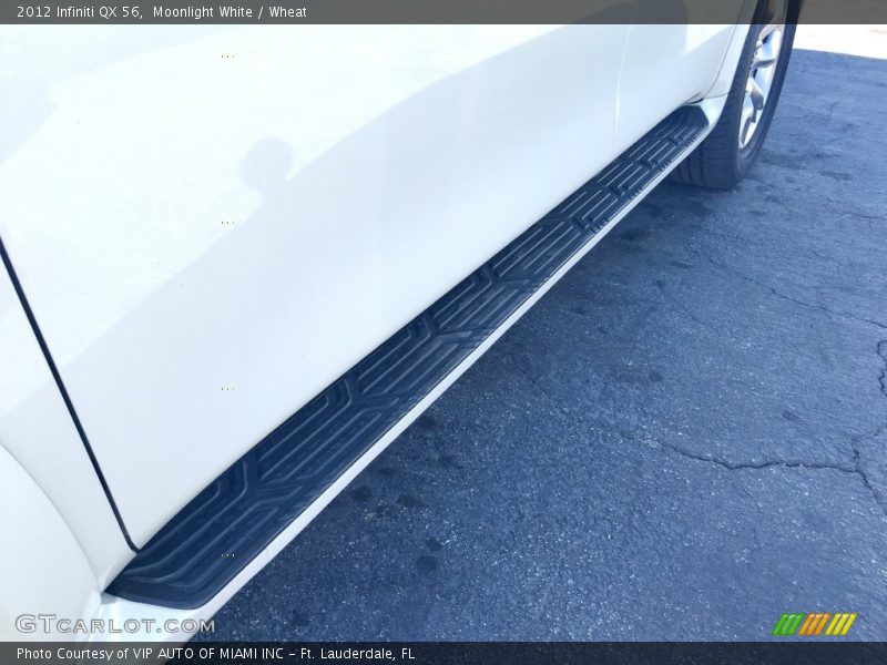 Moonlight White / Wheat 2012 Infiniti QX 56