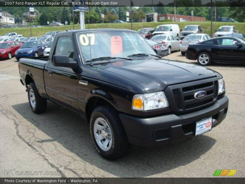 Black / Medium Dark Flint 2007 Ford Ranger XLT Regular Cab