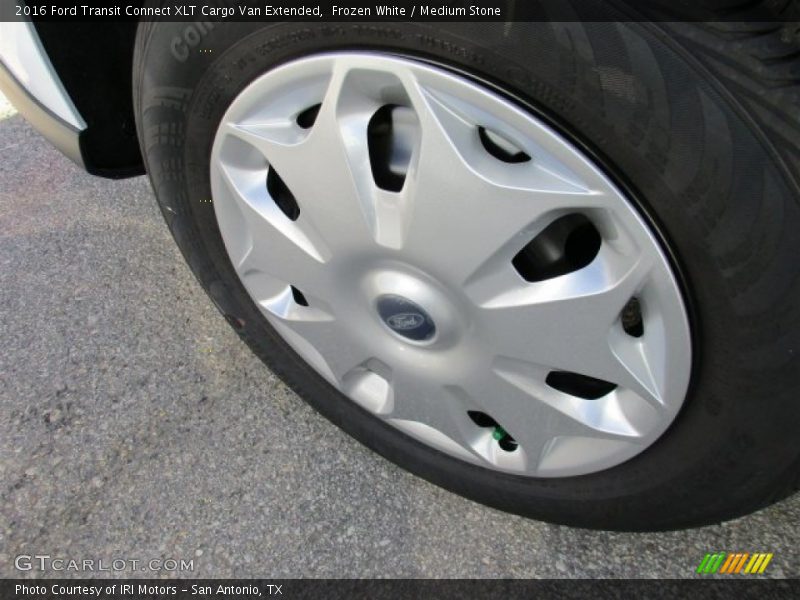 Frozen White / Medium Stone 2016 Ford Transit Connect XLT Cargo Van Extended