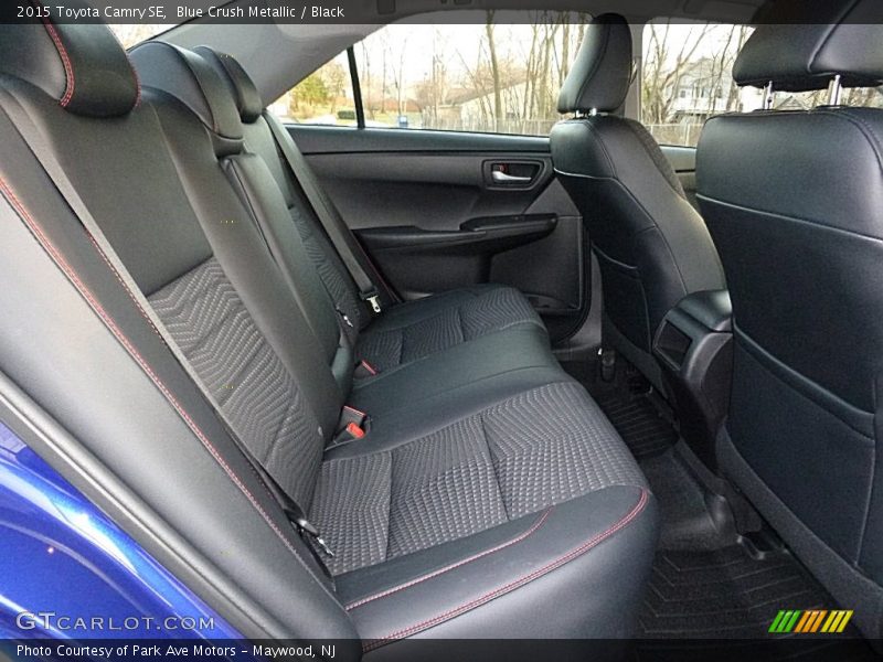 Blue Crush Metallic / Black 2015 Toyota Camry SE