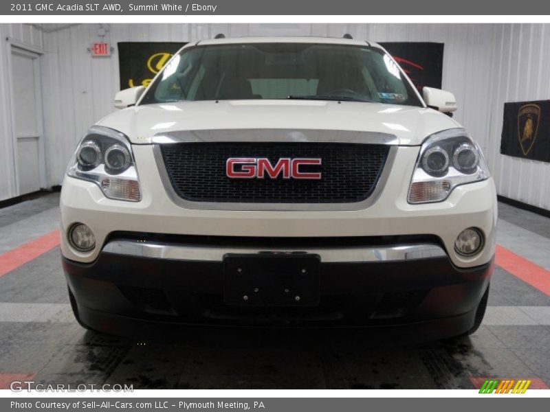 Summit White / Ebony 2011 GMC Acadia SLT AWD