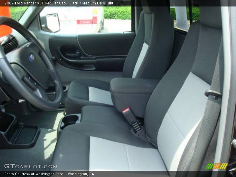 Black / Medium Dark Flint 2007 Ford Ranger XLT Regular Cab