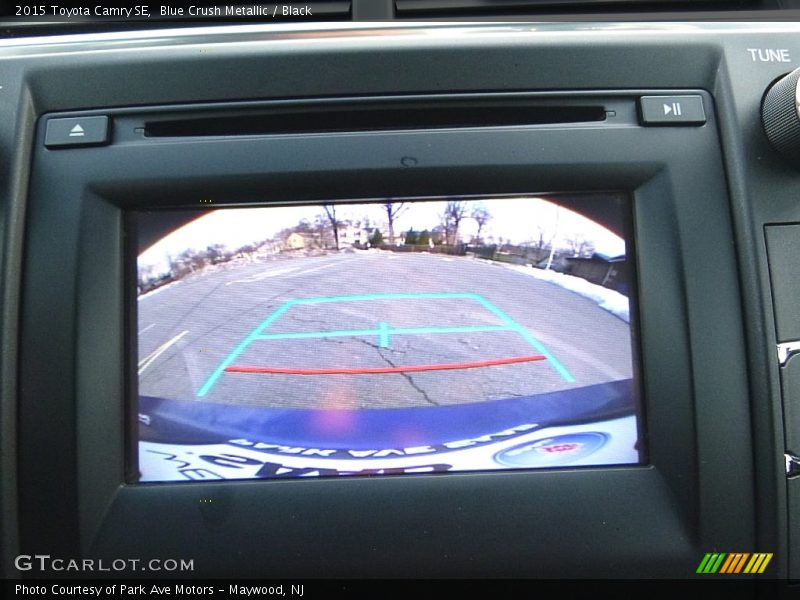 Blue Crush Metallic / Black 2015 Toyota Camry SE