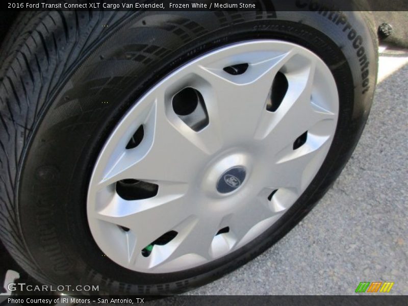 Frozen White / Medium Stone 2016 Ford Transit Connect XLT Cargo Van Extended
