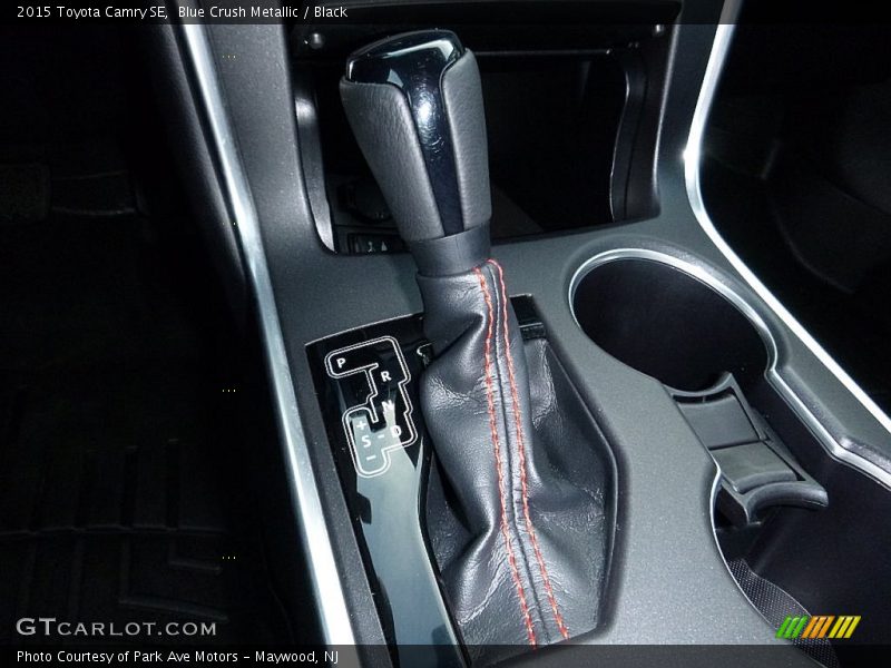 Blue Crush Metallic / Black 2015 Toyota Camry SE