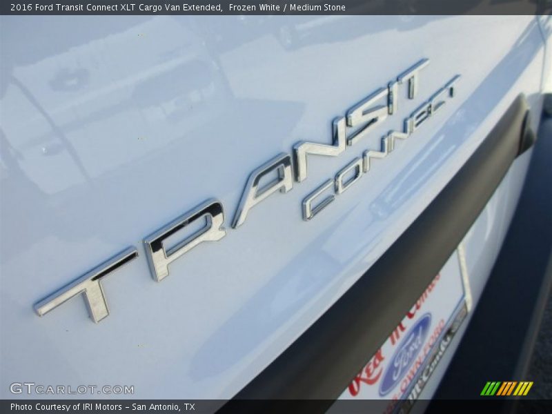 Frozen White / Medium Stone 2016 Ford Transit Connect XLT Cargo Van Extended