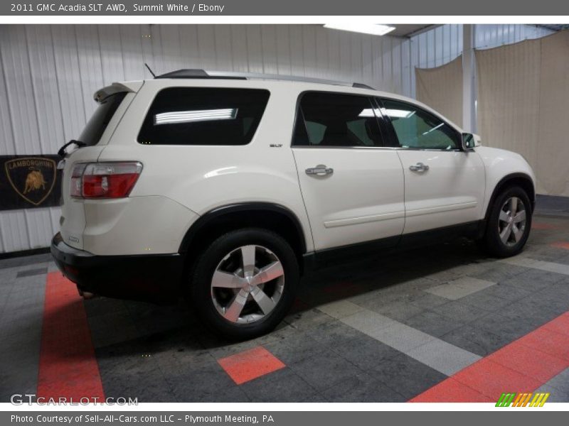 Summit White / Ebony 2011 GMC Acadia SLT AWD