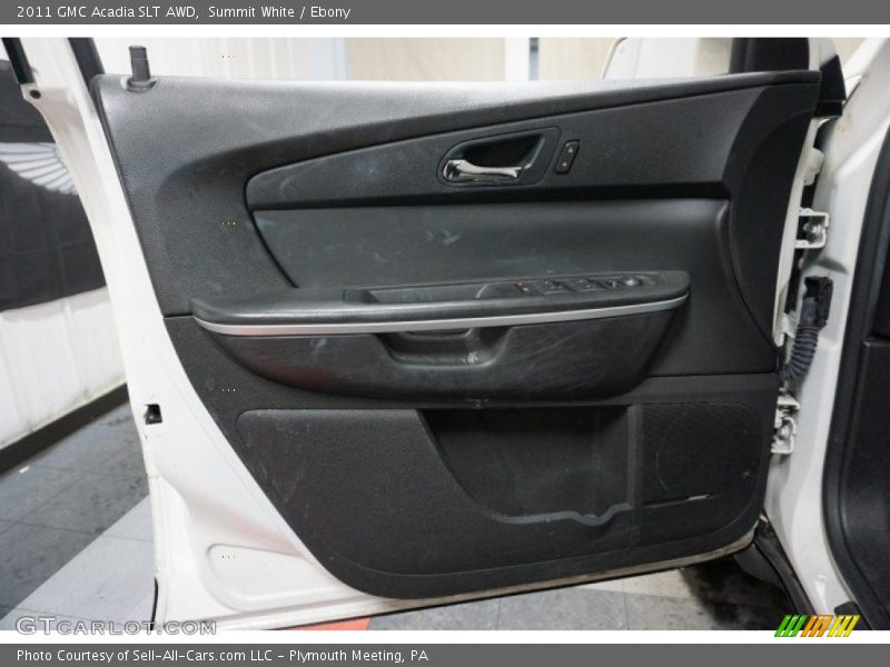 Summit White / Ebony 2011 GMC Acadia SLT AWD