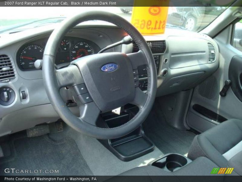Black / Medium Dark Flint 2007 Ford Ranger XLT Regular Cab