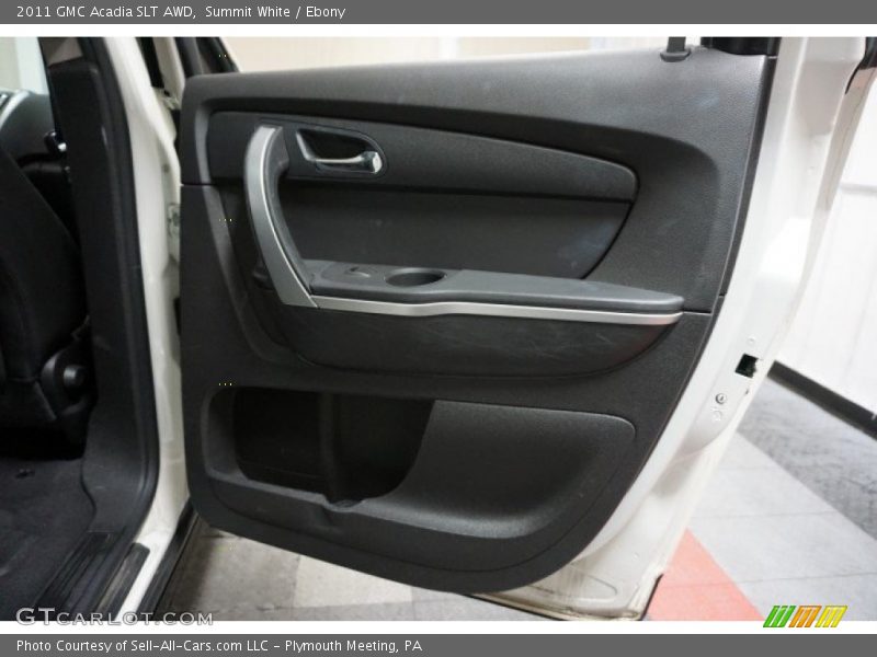 Summit White / Ebony 2011 GMC Acadia SLT AWD