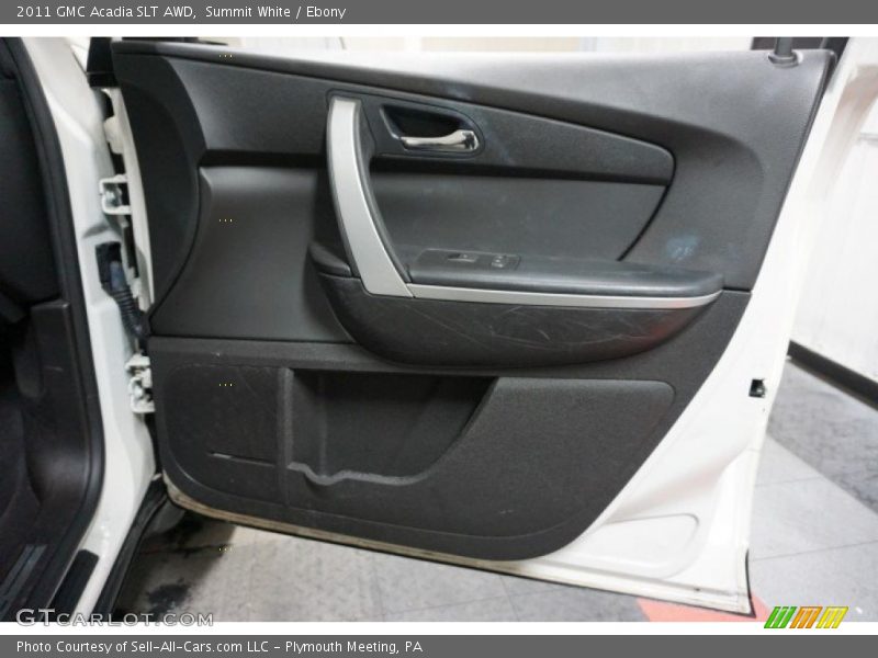 Summit White / Ebony 2011 GMC Acadia SLT AWD