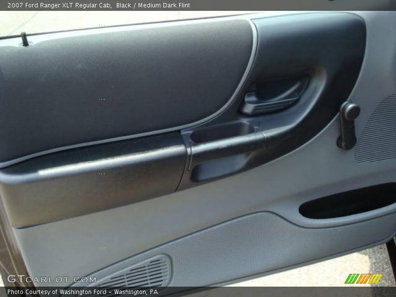 Black / Medium Dark Flint 2007 Ford Ranger XLT Regular Cab