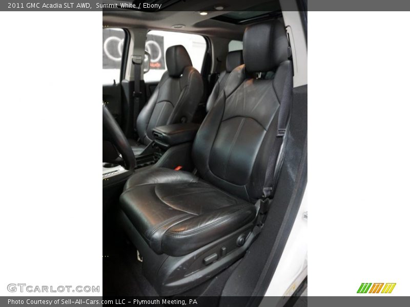 Summit White / Ebony 2011 GMC Acadia SLT AWD