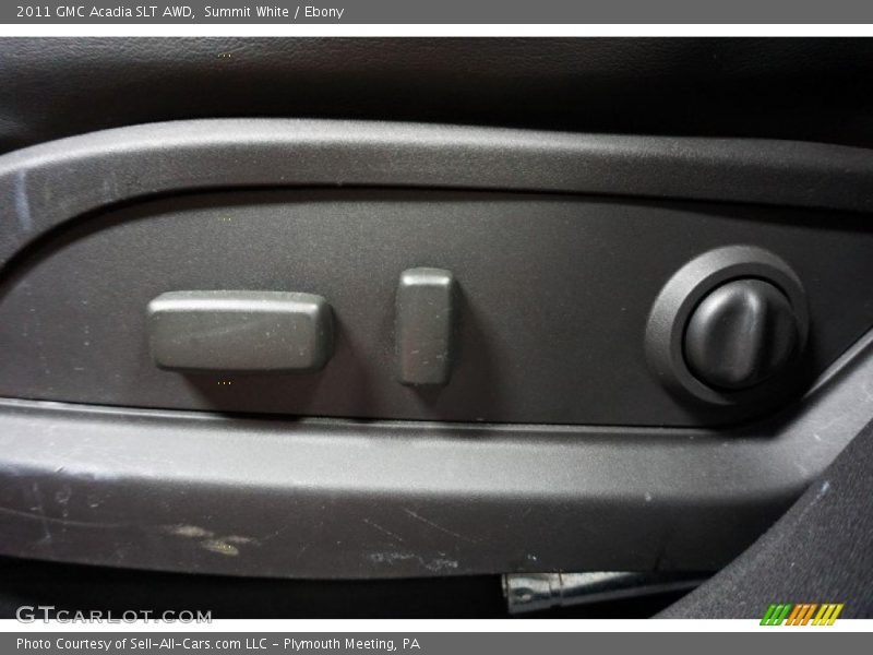 Summit White / Ebony 2011 GMC Acadia SLT AWD