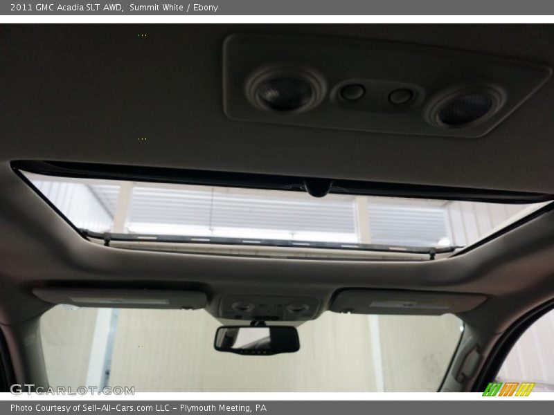 Summit White / Ebony 2011 GMC Acadia SLT AWD