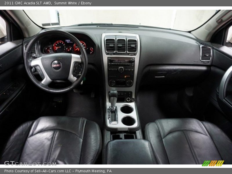 Summit White / Ebony 2011 GMC Acadia SLT AWD