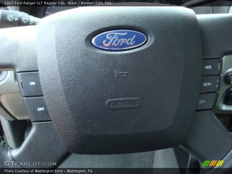 Black / Medium Dark Flint 2007 Ford Ranger XLT Regular Cab