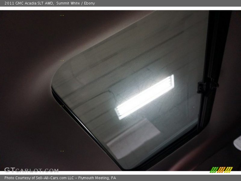 Summit White / Ebony 2011 GMC Acadia SLT AWD