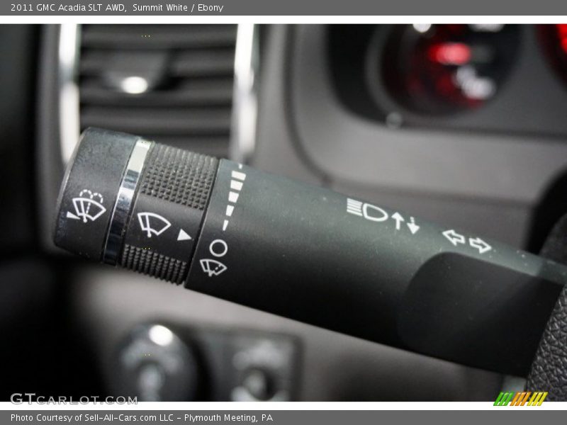 Summit White / Ebony 2011 GMC Acadia SLT AWD