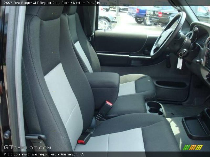 Black / Medium Dark Flint 2007 Ford Ranger XLT Regular Cab
